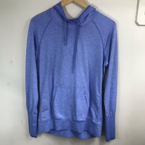 Lucy Tops - LUCY | Heather Blue Hoodie M Lucy Tops - LUCY | Heather Blue Hoodie M